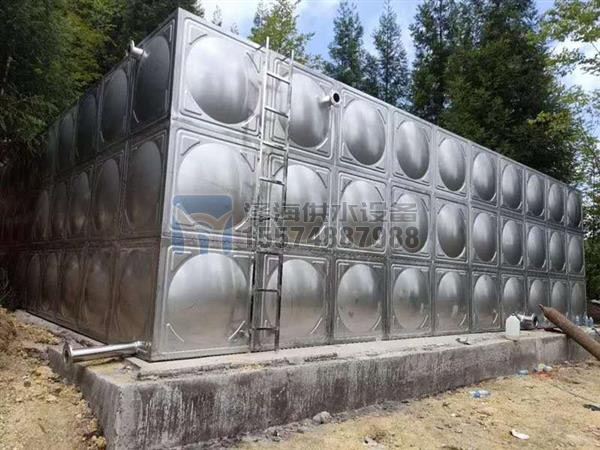 醴陵市农村饮水工程用不锈钢水箱